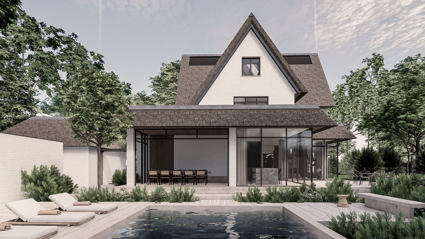 In ontwikkeling 2024 - Lichtontwerp villa Aerdenhout