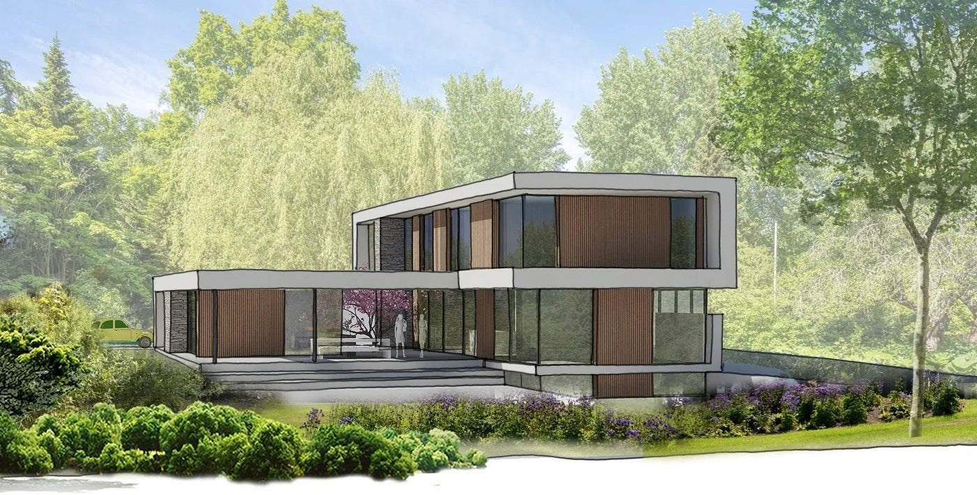 Lichtontwerp villa Lelystad