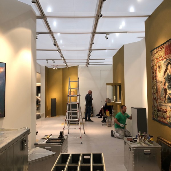 Lichtontwerp Tefaf kunstbeurs