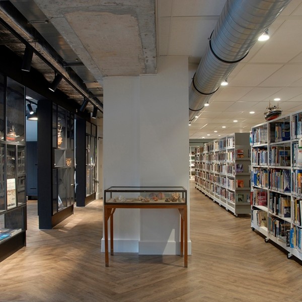 Lichtplan bibliotheek Scheveningen