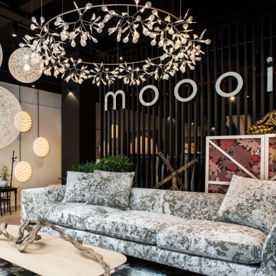 Lichtontwerp showroom Moooi New York City