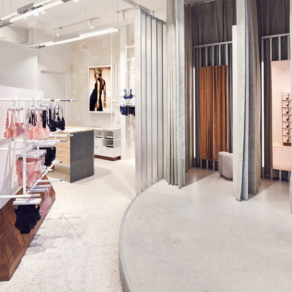Retaildesign: Wolford flagshipstore Amsterdam